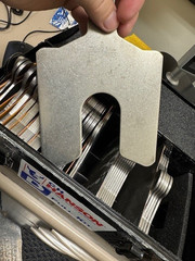 C.H. Hanson Size D Precut Shim Set (Incomplete Kit about 85% full) Box And Shims