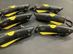Lot of (6) Easy Cut 2000 Yellow Safety Box Cutter Knife