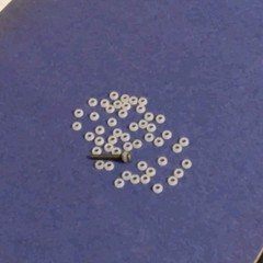 INSULATOR BUSHING FOR TO-220 DEVICES 3MM SHOULDER WASHER 50/BAG
