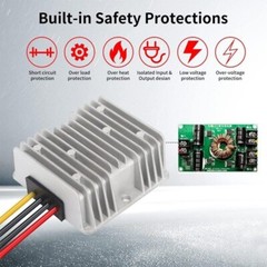 Converter DIY Step Down DC Voltage for Ridgid DC 18V To 12V 480W Adapter Dock