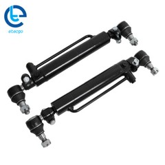2 Pack D128454 Power Steering Cylinders For Case 2WD 580B 580C 580D 580E