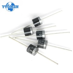 10PCS Rectifier Diode 6A 10A 1000V DO-27 Electrical Axial Rectifier Diodes