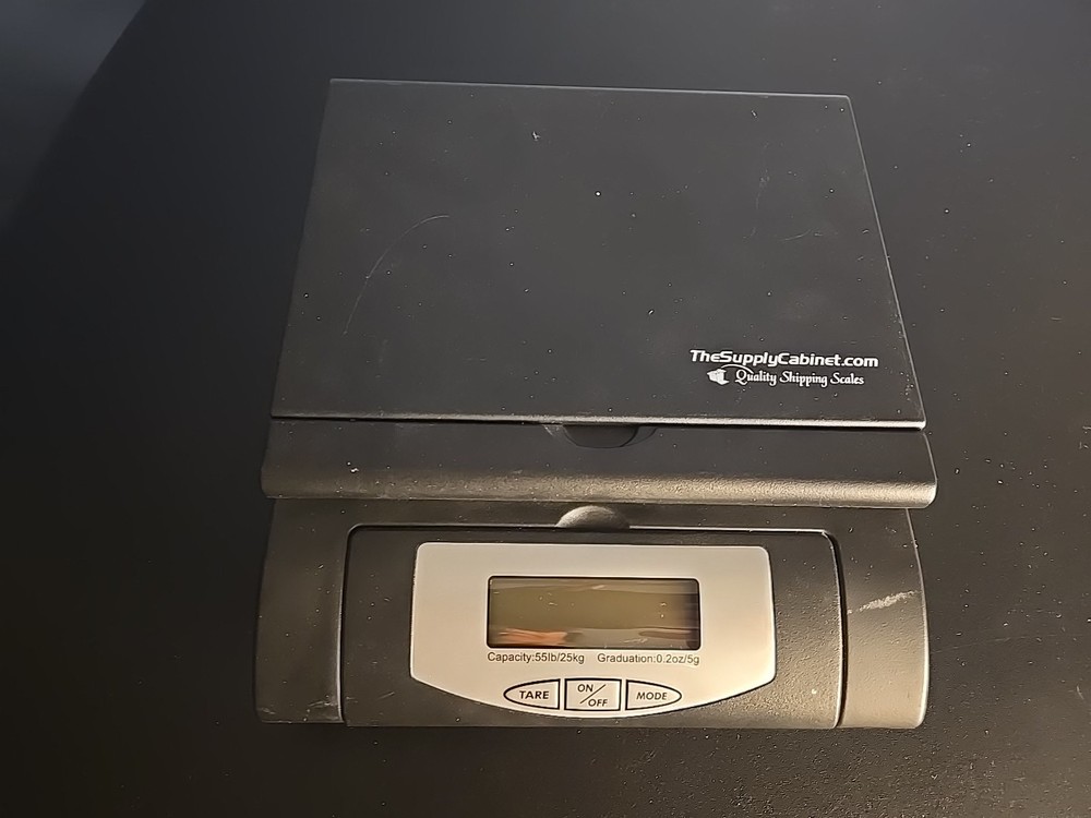 ThesupplyCabinet.com 55lb /25kg Shipping Scale 5g Graduation Electronic Tabletop