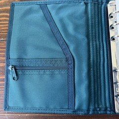 Vintage 1990s Small Mead Five Star Day Student Planner Personal Organizer Teal