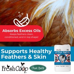 Progressive Planet Fresh Coop Dust Bath for Chicken Preening, 20lbs