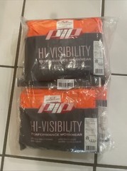 PIP Protective Industrial Products Safety Shirt Zip Up Tee – Large – 5 Per Pack