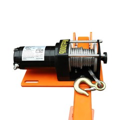 1100LBS Truck-Mounted Crane Hoist with 12V Electric Winch Pickup Truck Jib Crane