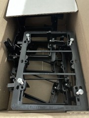 Arlington LV3 3-Gang Mounting Bracket – Black – SET of 5, New Open Box