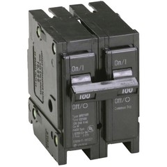 100A Double-Pole Circuit Breaker – Standard Type
