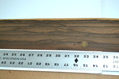 Ziricote Raw Wood Veneer Sheet 3.5 x 45 inches 1/42nd 5941-32