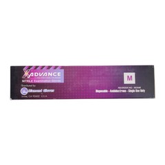 DIAMOND Blue Nitrile Disposable Exam Gloves, 8 Mil, Case of 500 (S-M-L-XL-XXL)