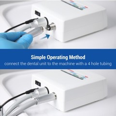 Micromotor LED eléctrico sin cepillo dental spray interno tipo E 3.4Ncm USA