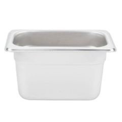 6 PACK 1/9 Size Stainless Steel 4″ Deep Steam Prep Table Food Pan Buffet Hotel