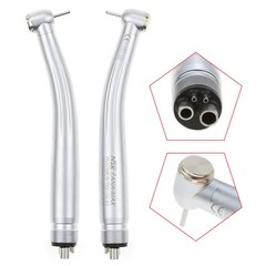 Dental High Speed & Low Speed Handpiece Set Push Button Type M4 4 Hole US STOCK