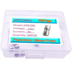 5 Amp Fuse, 125V Fast-Blow Mini Fuse – 5A Max for Fans, PCB, C9, C7, G40 Chri