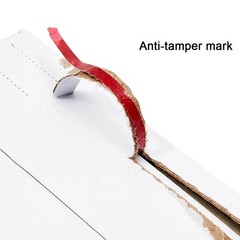 100 – 6×8 9×11.5 White Rigid Stay Flats Self-Seal Cardboard Envelope Mailers