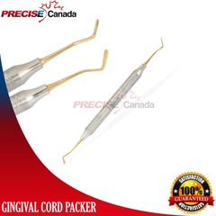 3Pcs Cord Packer Dental Gingival 1.5mm Retraction NON-SERRATED Dental Instrument