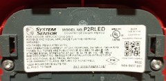 System Sensor Red P2RLED Wall Horn Strobe