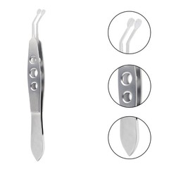 Meibomian Gland Forceps Tip 3 x 3 mm German Steel Ophthalmic Instruments