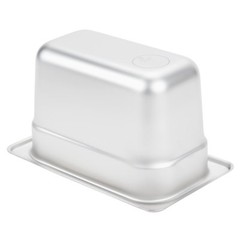 6-Pack 1/9 Size Stainless Steel Silver Steam Table / Hotel Pans – 4″ Deep