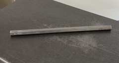12L14 Cold Drawn Steel Hex Bar Stock 9/16″ x 12″ Long Free Machining