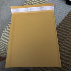 (10-each) #2, 8.5”x12” Kraft Bubble Padded Envelope Mailers with peel/stick seal
