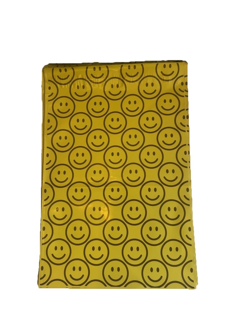 Bulk Smiley Poly Mailers 200 Pack – Discounted Small Business Shipping Bags
