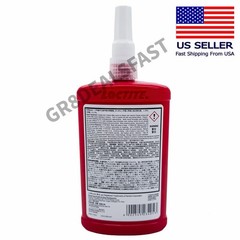Loctite 277 High Strength Bolt Threadlocker EXP:2028 232083 27741 88449 (250ml)