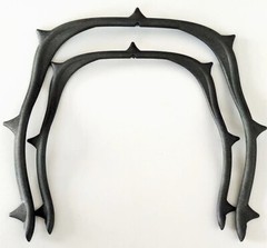Dental Frame 134°C Rubber Dam Sheets Holder Carbon Fiber U-Shape Support Black