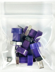 5 Pack HH Smith 1509 Series 4mm 15A Banana Jack Test Plug Connector CHOOSE COLOR