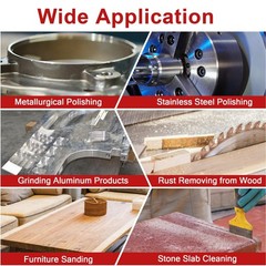 SBGGRL 11 Pcs Metal Carbon Steel Wire Wheel for Drill Set,Wool Brush brass