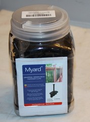 Myard Universal Hidden Deck Fastener Clips for Grooved Edges 100 ct