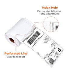 40 Rolls 4″x6″ Direct Thermal Shipping Labels for 1744907 Dymo 4XL LabelWriter