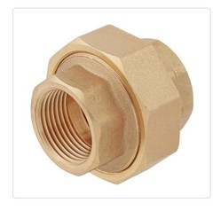 Everbilt 3/4-in. FIP Brass Union, Lead-Free Plumbing Connection