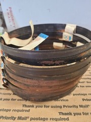 Lot of LENOX Flexible Back B/S Blades, 1 1/2″ x 5/8″ 032 14T Raker