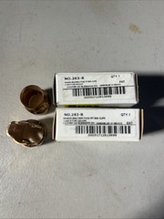 (3) Cooper Bussmann 263-R Class R Fuse Reducer 30A to 60A 250V. 2 In Box, 1 Open