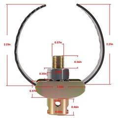 52817 T-231 2-1/2″ Heavy Duty C Cutter Drain Cleaner Tools for Ridgid c-4, c-…