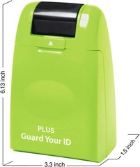 Plus Guard Your ID Identity Protection Security Stamp Wide Roller ~ ALL COLORS