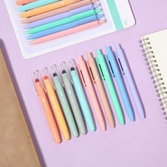 Mr. Pen 10 Pack Bible Gel Highlighters No Bleed Cotton Candy Clouds Pens