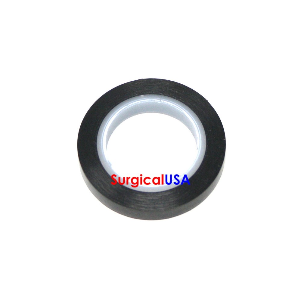 Dental Surgical Instruments Tools Identification Black Color Code Tape 100-FT