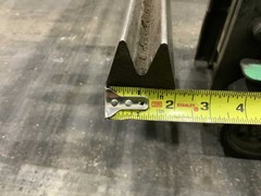 90-1/4″ X 7/8″ OPENING FEMALE PRESS BRAKE DIE: STOCK #76029