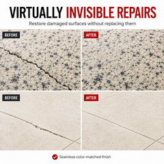 Instant Install 29 Complete – 20 Oz Epoxy Permanent Repair Kit with Ez-Tint 10