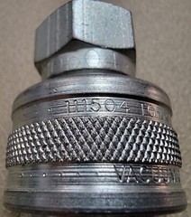 TORR QD11 (Quick Disconnect) Series 1/4″ Female NPT Plug 110504 + Coupler 111504