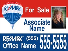 12 18×24 Full Color Custom Yard Signs – Printed One Side – Includes Stakes