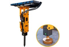 Pile Driver Head Breaker Hammer for Bobcat Skid Steer – Dual Function Tool