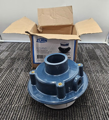 ZURN EZ1-PV2: EZ1 PVC Floor Drain W/ 5″ Round, Nickel Bronze Top 2″ x 3″ Outlet