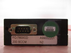 Aera FC-7800CD Mass Flow Controller MFC N2 200 SCCM Novellus 19-120538-11 421515