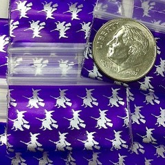 BaggiesSince1987- 12534 ZipSeal DESIGN BAGS MIX 1.25″X3/4″ METALLIC, 👀Details🔽