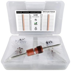 300 pcs 0.5w Zener Diode Assortment 30 Values, 2V to 39V