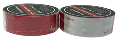 2 Rolls DOT‑C2 Conspicuity Tape Red/White Reflective Safety Tape 2” x 100’ 0000